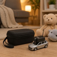 Voiture RC de qualité hobby avec caméra, mini voiture RC 1:64, étui de rangement, télécommande 2,4 GHz, caméra WiFi, jouet pour garçons, cadeau pour enfants