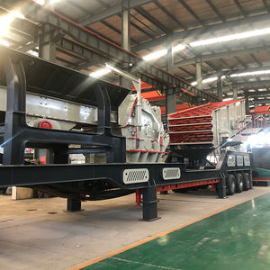 Station de concassage mobile à trois combinaisons pour la production d'agrégats avec carrière, 300 t/h, sorties <span class=keywords><strong>0</strong></span>-5-<span class=keywords><strong>20</strong></span>-40 mm - Product Image 4