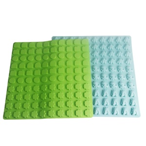 Silicone Chocolate Molds <b>Gummy</b> - <b>Candy</b> Mold and Ice Cube Including Hearts, Stars, Shells - Product Image 1