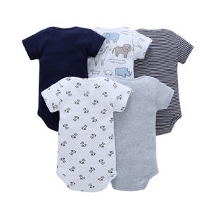 De alta calidad de manga corta 5 piezas conjunto de Body de bebé de importación de ropa de bebé de China - Product Image 5