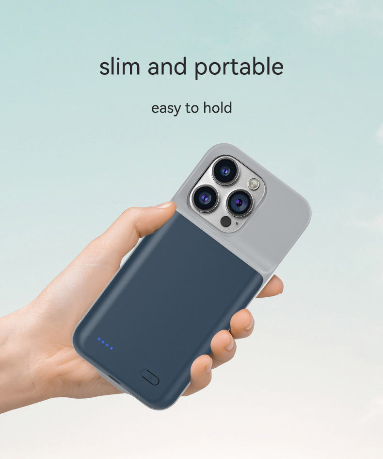 Iphone Case Charger Battery Case For IPhone 13 Pro, 7000mAh Slim