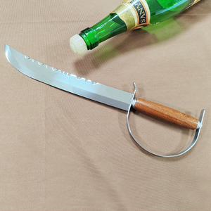 Cuchillo de Acero Inoxidable de Lujo con Mango de Madera, Diseño Ecológico Ambidiestro, Hoja de 29 cm, <span class=keywords><strong>Acabado</strong></span> de Alto Brillo - Product Image 4