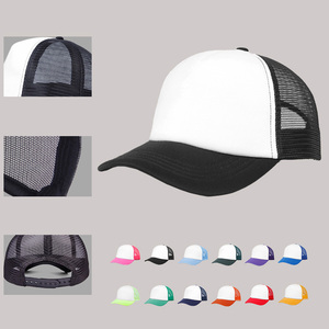 Gorra Trucker Unisex de 5 Paneles al por Mayor, Personalizable con Impresión Profesional y Logotipo Bordado, Gorra Deportiva con Frente de Espuma y Malla - Product Image 3