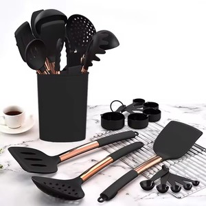 ชุดอุปกรณ์ครัวซิลิโคน 24 ชิ้น ทนความร้อน ไม่ติดกระทะ พร้อมตะกร้อมือ ตะหลิว และช้อน สำหรับใช้ในครัวเรือน - Product Image 6