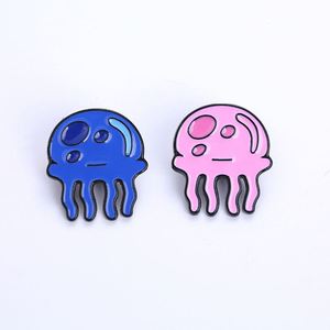 Wholesale Designer <b>Hat</b> Collar Clothes Lapel Cute Cartoon Jellyfish Supplier Manufacturer Custom Hard Soft Enamel <b>Pins</b> - Product Image 4