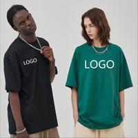 Kaos Katun Lengan Pendek Oversize dengan Cetak Logo di Depan, Kerah O-Neck, Jersey Kasual Pria, Rajutan Bernapas, Fit Nyaman