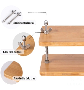 Presse à tofu en bambou naturel écologique <span class=keywords><strong>pour</strong></span> la fabrication de <span class=keywords><strong>fromage</strong></span> - Product Image 2
