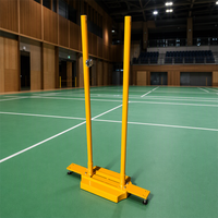 Colonne de tirage à double poteau professionnelle robuste et stable avec base en fonte pour entraînement et compétition en club en intérieur