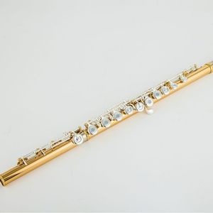 <span class=keywords><strong>Flauta</strong></span> de Viento en Do, 17 Agujeros, <span class=keywords><strong>Flauta</strong></span> Francesa Hecha de Oro y Cobre para Práctica Musical MGWT - Product Image 3
