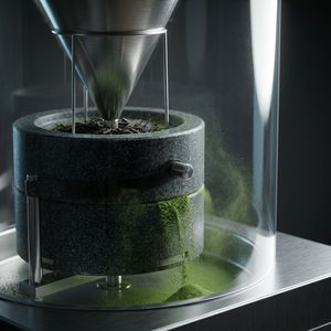 Moulin à pierre électrique professionnel pour le matcha, broyage artisanal sain, broyage ultra-fin à basse température 11m pour un thé authentique - Product Image 5