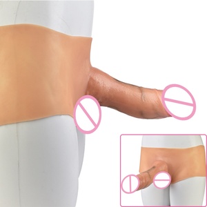 SXXY Lesbian Strap-on <b>Dildo</b> for Women Silicone <b>Dildo</b> Pants Vagina Anal Plug Masturbation Integrated Penis Pants Adult Sex Toys - Product Image 1