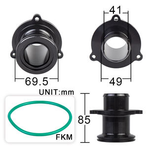 Componenti Uscita Turbo per Motore EA888 Tubo Eliminazione Silenziatore Turbo per Audi S3 <span class=keywords><strong>A3</strong></span> <span class=keywords><strong>8V</strong></span> MK3 2.0T 2014+ VW Golf GTI GLI R MK7 1.8T 2.0T TSI - Product Image 6