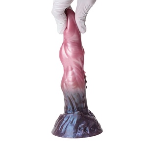 DL-B2005 Fantasy Flower Double Layer <b>Dildo</b> With Sucker Vaginal Masturbator Anus Dilator Silicone Sex Toy for Women Men Anal Plug - Product Image 5
