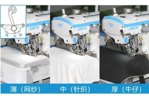 Máquina de Coser Overlock Automática Jack C5S Nueva de Marca China con Mesa - Product Image 4