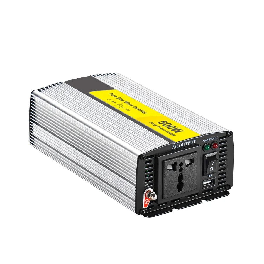 Inverter Solar, Inverter Solar 300W 500W 600W 1000W 2000W Lcd tampilan Solar Dc 12V 24V 48V ke Ac 3000 V 110V