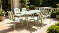 Tabouret de bar en PP, style nordique moderne et minimaliste, pour salle à manger, plage, parc, jardin et terrasse
