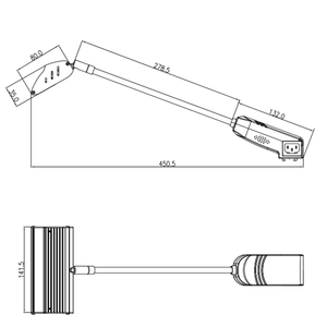 <span class=keywords><strong>Lampe</strong></span> à bras portable en métal pour <span class=keywords><strong>photo</strong></span> 360°, pince pour support, éclairage LED pour fond, stand d'exposition, éclairage professionnel, photomaton, 3000-5700K - Product Image 6