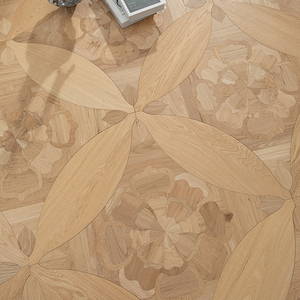 Parquet en chêne rouge américain multicouche de qualité T&G, résistant à l'eau, de style rustique et vieilli, 14 mm, pour sous-sol - Product Image 1