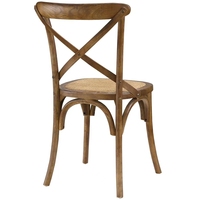 Chaise de banquet empilable en résine PP effet bois pour restaurant, hôtel, mariage, usage commercial extérieur