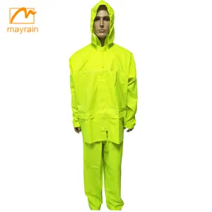 Men's Polyester Rain Suit for Hiking Support Raincoat and Trousers for Motorcycle and Giveaways for Adults