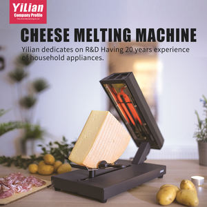 2025 nouveau design électrique <span class=keywords><strong>Raclette</strong></span> fromage fondeur de Style suisse chauffe fond, accessoire en acier inoxydable - Product Image 2