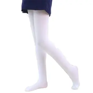 Herfst Kinder Zijden Sokken Panty Meisjes Witte Fluwelen Onderbroek Sokken Studenten Dans Sokken