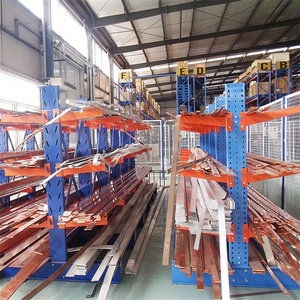 Étagère de stockage industrielle robuste sur mesure, cantilever simple/double face pour articles longs - Product Image 5