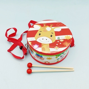 Wholesale Cartoon Print Hand <b>Drum</b> Double SideWith Adjustable Strap And Wood Mallets <b>For</b> Kids Playing - Product Image 3