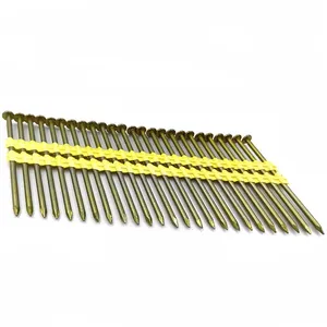 Clous en <span class=keywords><strong>bande</strong></span> plastifiés pour charpente, tête pleine, 21 degrés - Product Image 5