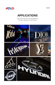 Cool white warm white 12V SMD2835 <b>LED</b> Module for Channel Blister <b>Letters</b> Lightbox - Product Image 6