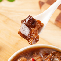 Vente en gros de nourriture instantanée cuisine chinoise boîte à saveur d'aliments congelés délicieux aubergine braisée en conserve