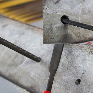 Ensemble de mini limes à aiguilles, 10 pièces, <span class=keywords><strong>lime</strong></span> en acier et alliage durcissant de précision, pour le travail en métal/bijoux/modèle/travail du bois, bricolage - Product Image 6