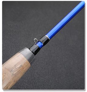 SNEDA-caña de pescar de fibra de carbono con mango de <span class=keywords><strong>madera</strong></span>, caña de pescar giratoria de 1,8 M 2,1 M 2,4 M - Product Image 4