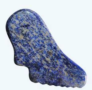 หยกสีฟ้าธรรมชาติ กัวซา ลาพิส ลาซูลี ผลิตภัณฑ์นวดหน้า - Product Image 5