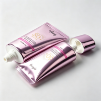 Tube souple personnalisé vide pour emballage de lotion, crème corporelle BB, cosmétiques, nettoyant visage, crème solaire