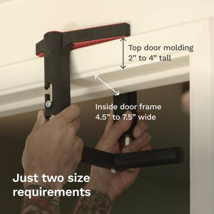 Wellshow Sport Push <span class=keywords><strong>Up</strong></span> Bar-Marco de puerta de barra extraíble para trabajar desde el hogar Fitness-Marco de puerta ajustable Tiradores de barra extraíble - Product Image 3