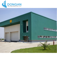Taller Modular Personalizado de Acero de Alta Resistencia Q355 de Bajo Costo, con Puertas, Ventanas y Sistema de Ventilación Completos