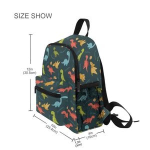 Low Moq Multiple Pockets Dinosaur Pattern Kids <b>Backpack</b> Polyester Zipper Closure Custom Print <b>School</b> Bag for Boys - Product Image 4