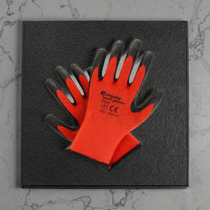 Guantes de Seguridad de Látex Recubiertos CHUANGYING En388 Rojos Antiestáticos Resistentes a Desgarros de 26 cm con Agarre <span class=keywords><strong>Wonder</strong></span> Grip para Trabajadores de la Construcción - Product Image 3