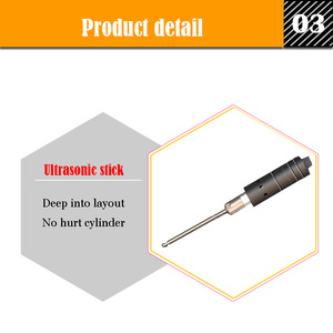 Équipement d'entretien automobile Machine de nettoyage à ultrasons enlever le cylindre d'huile de voiture brûlant carbone - Product Image 6