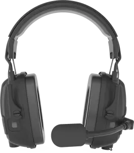 RONGXIANG BTM-07 Wear-Resistant Earmuff Industrial Communication Headset Helmet Earmuff Microphone Ambient Noise Monitoring