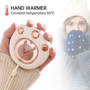 <b>Mini</b> <b>Hand</b> <b>Warmer</b> Cat Paw Cute Winter Heater Portable Quick Heating USB <b>Rechargeable</b> Pocket 1200mAh <b>Hands</b> <b>Warmer</b> - Product Image 6
