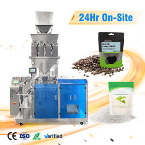 Machine d'emballage entièrement automatique pour sachets de thé pyramidaux préformés avec fermeture éclair, équipement de scellage pour l'emballage du thé - Product Image 3