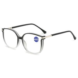 China Fábrica Directamente al por mayor Mujeres Moderno Marco grande Anti Luz azul <span class=keywords><strong>Presbicia</strong></span> <span class=keywords><strong>Gafas</strong></span> <span class=keywords><strong>de</strong></span> lectura para damas - Product Image 3