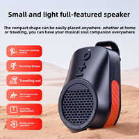 Mini-enceinte Bluetooth portable magnétique étanche avec clip, audio sans fil, subwoofer portable pour extérieur