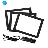 Nueva Pantalla Táctil Capacitiva Proyectada Impermeable de 21.5 Pulgadas, 10 Puntos Táctiles, Interfaz USB/DVI/Seriel, Certificación ROHS, Uso Comercial
