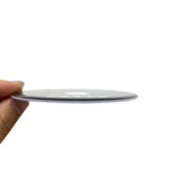 Plaque NFC époxy 13.56MHz programmable NTAG215 Plaque de table de restaurant NFC Google Review Sticker