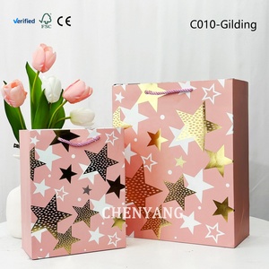 Sacs fourre-tout en papier pailleté personnalisés avec logo, en kraft brun, pour la livraison de repas <span class=keywords><strong>à</strong></span> emporter, shopping de luxe, personnalisation - Product Image 3