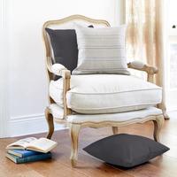 Fauteuil de luxe personnalisé nordique en bois cadre en bois de chêne tissu loisirs mobilier pour le salon