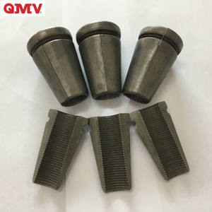 Système d'ancrage rond en fonte certifiée CE, dispositif pour les poignées, tête d'ancrage en cale, acier dans un câble en béton - Product Image 3